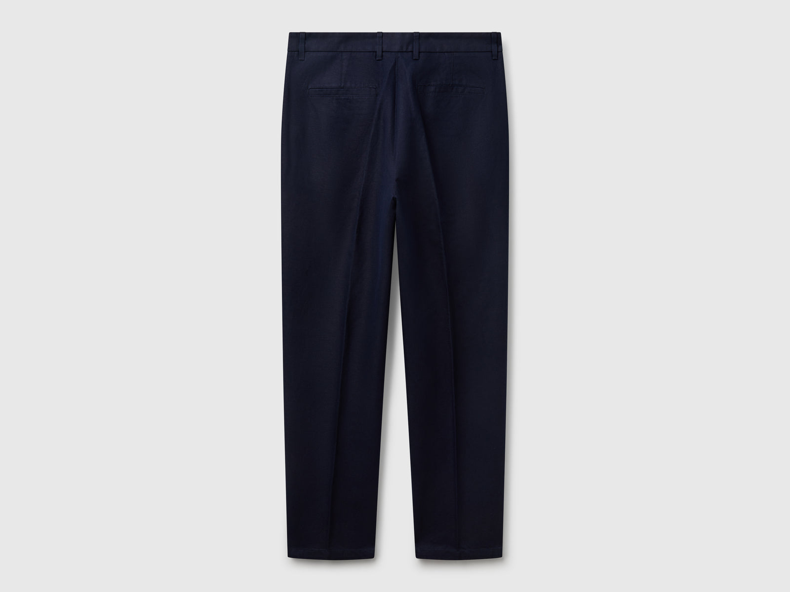 Chinos slim fit em mistura de linho - ucb_image_BS