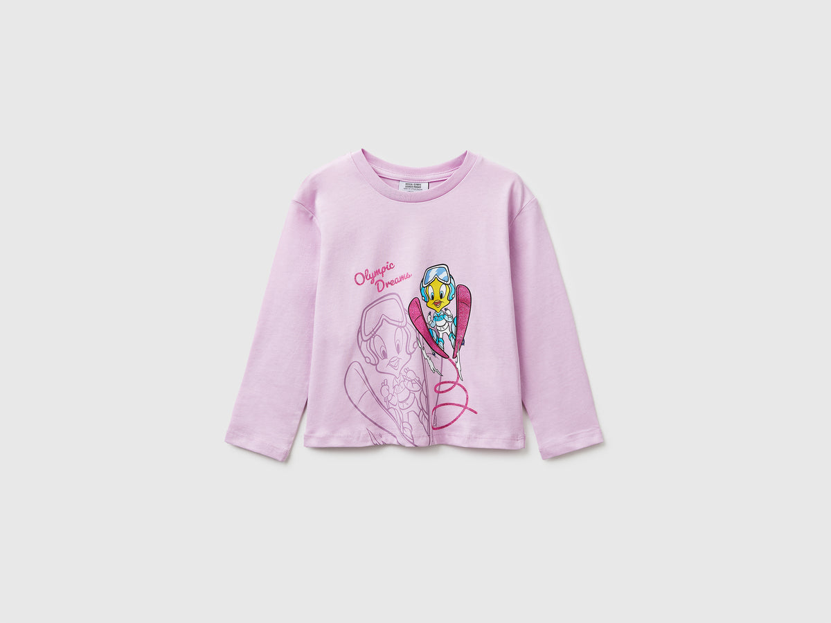 Looney Tunes x Olympic Collection purple T-Shirt - ucb_image_FS