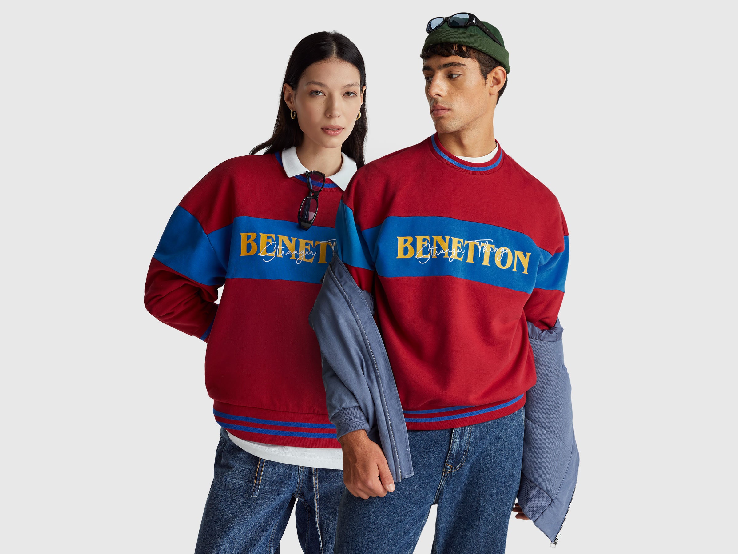 Sweat color block Stranger Things - ucb_image_F