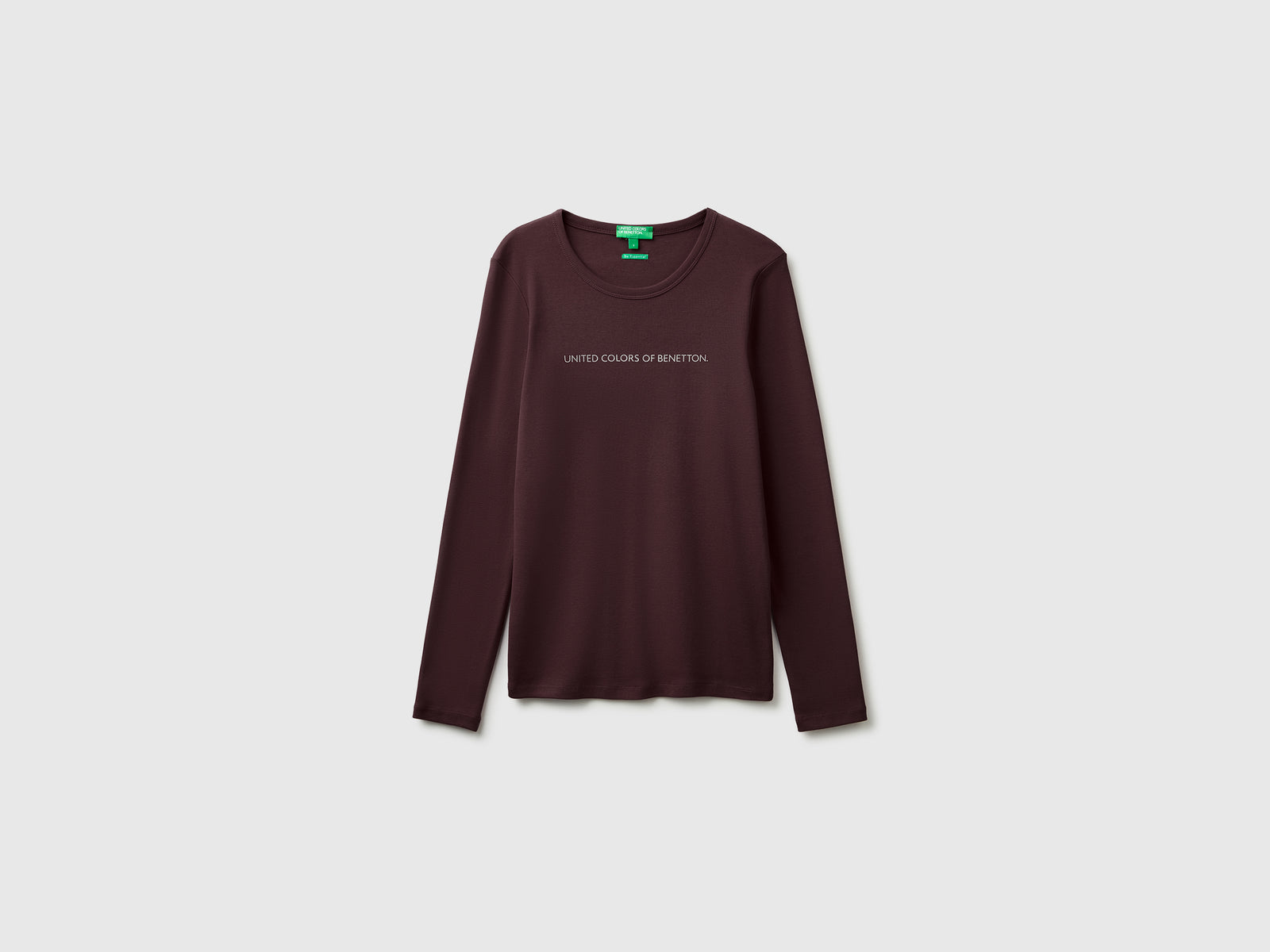 T-shirt de manga comprida com logótipo glitter - ucb_image_FS