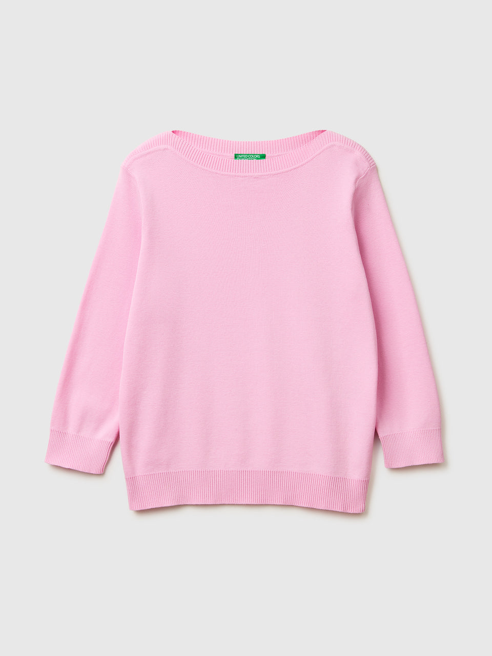 Pink sweater with boat neck - ucb_image_FS