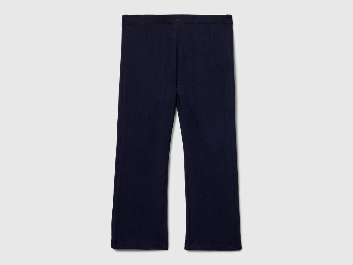 Leggings à boca-de-sino em algodão stretch - ucb_image_FS