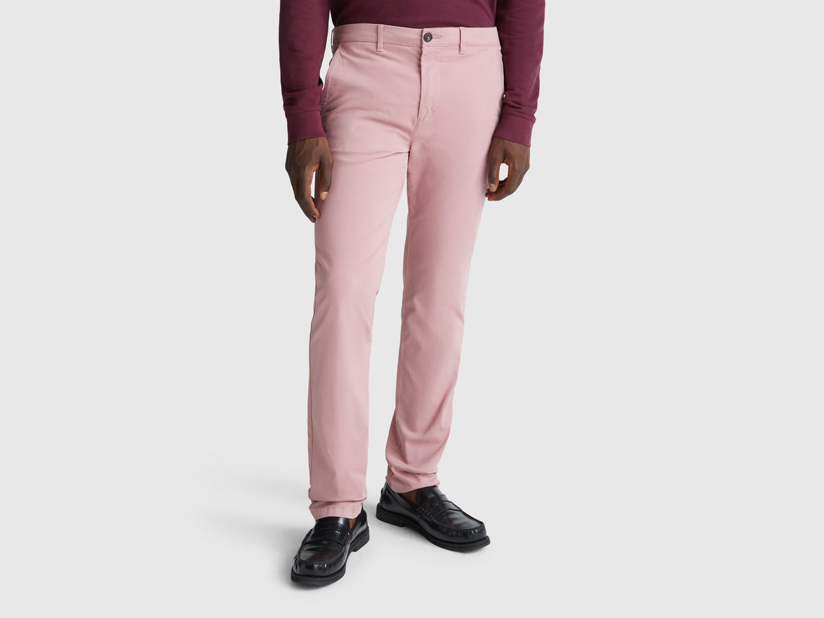 Chinos slim fit em algodão - ucb_image_F