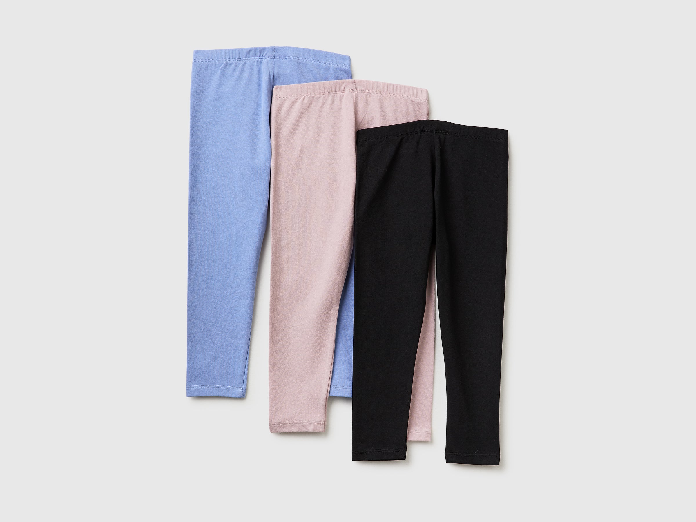 Three stretch cotton leggings - ucb_image_BS