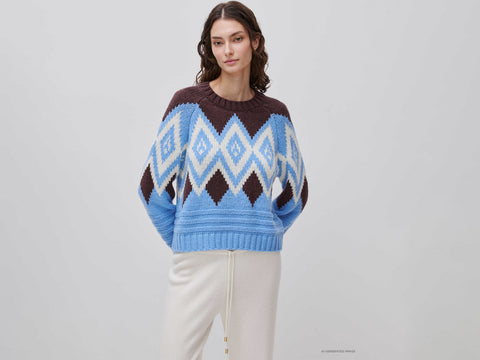 Maglia jacquard fantasia nordica - ucb_image_F