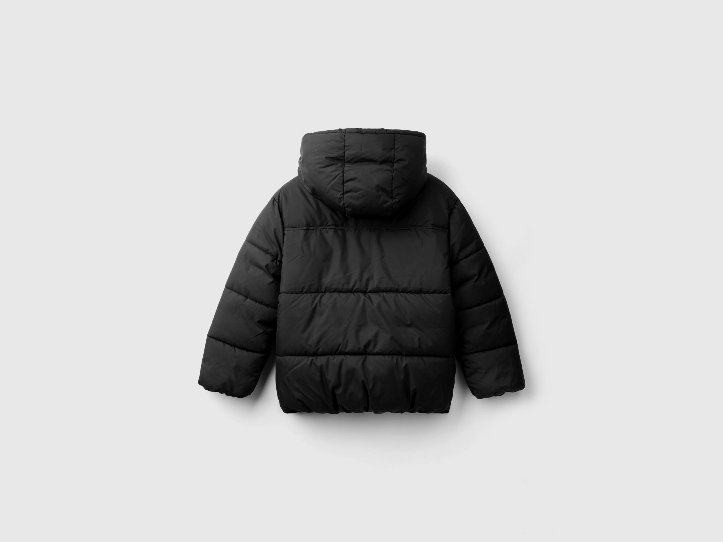 Padded jacket with teddy interior