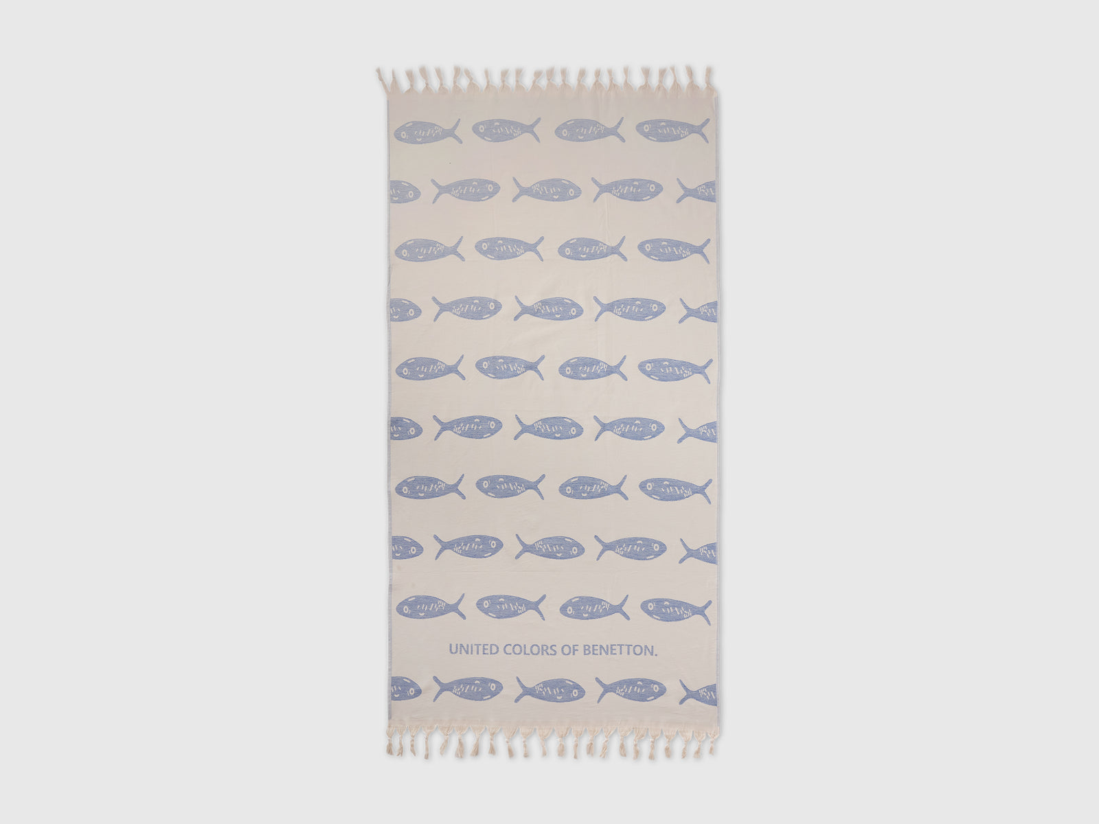 Toalha de praia jacquard com peixes azuis - ucb_image_FS