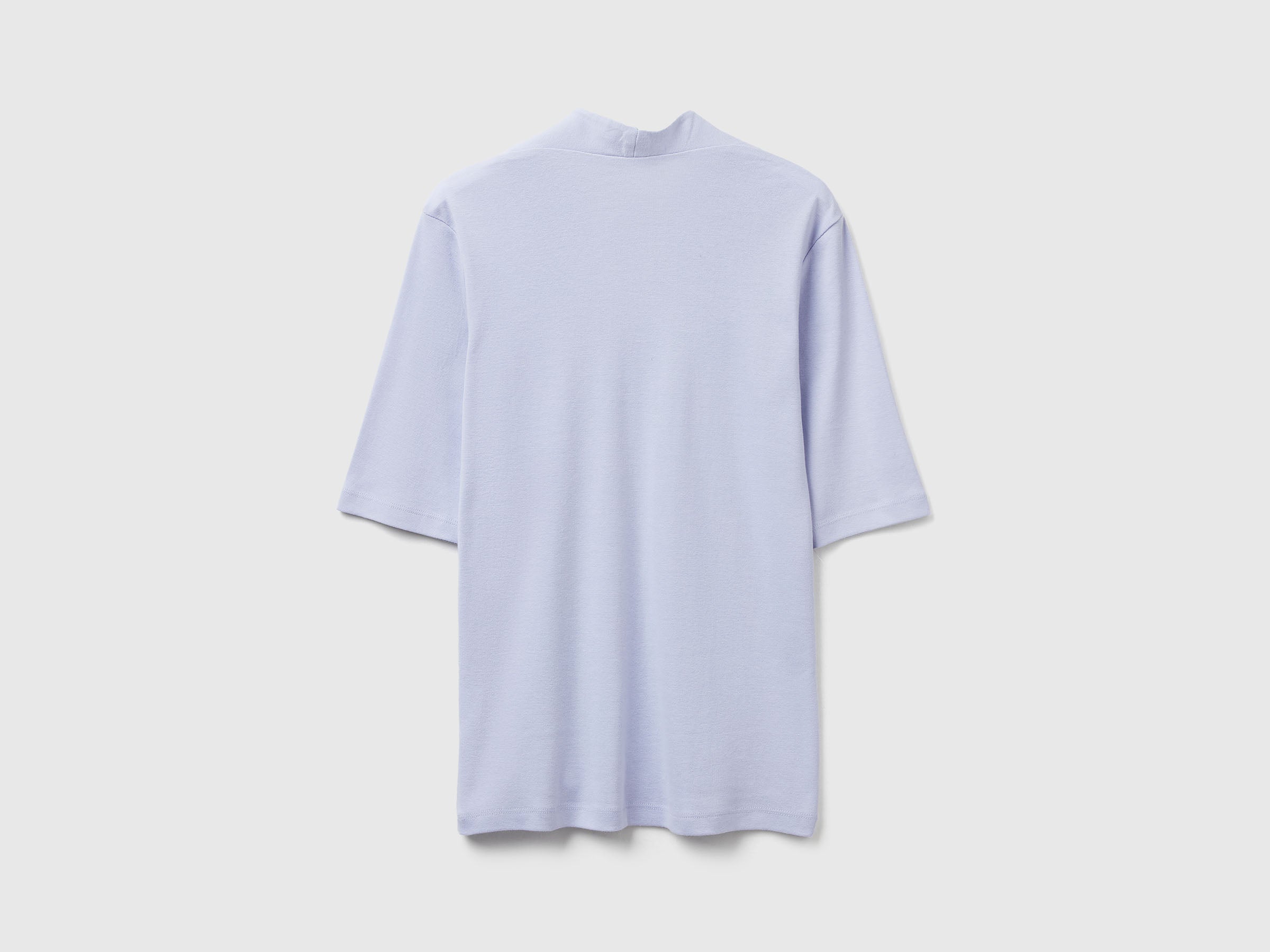 T-shirt slim fit em algodão de fibra longa - ucb_image_BS