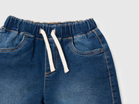 Shorts in denim elasticizzato - ucb_image_DS1