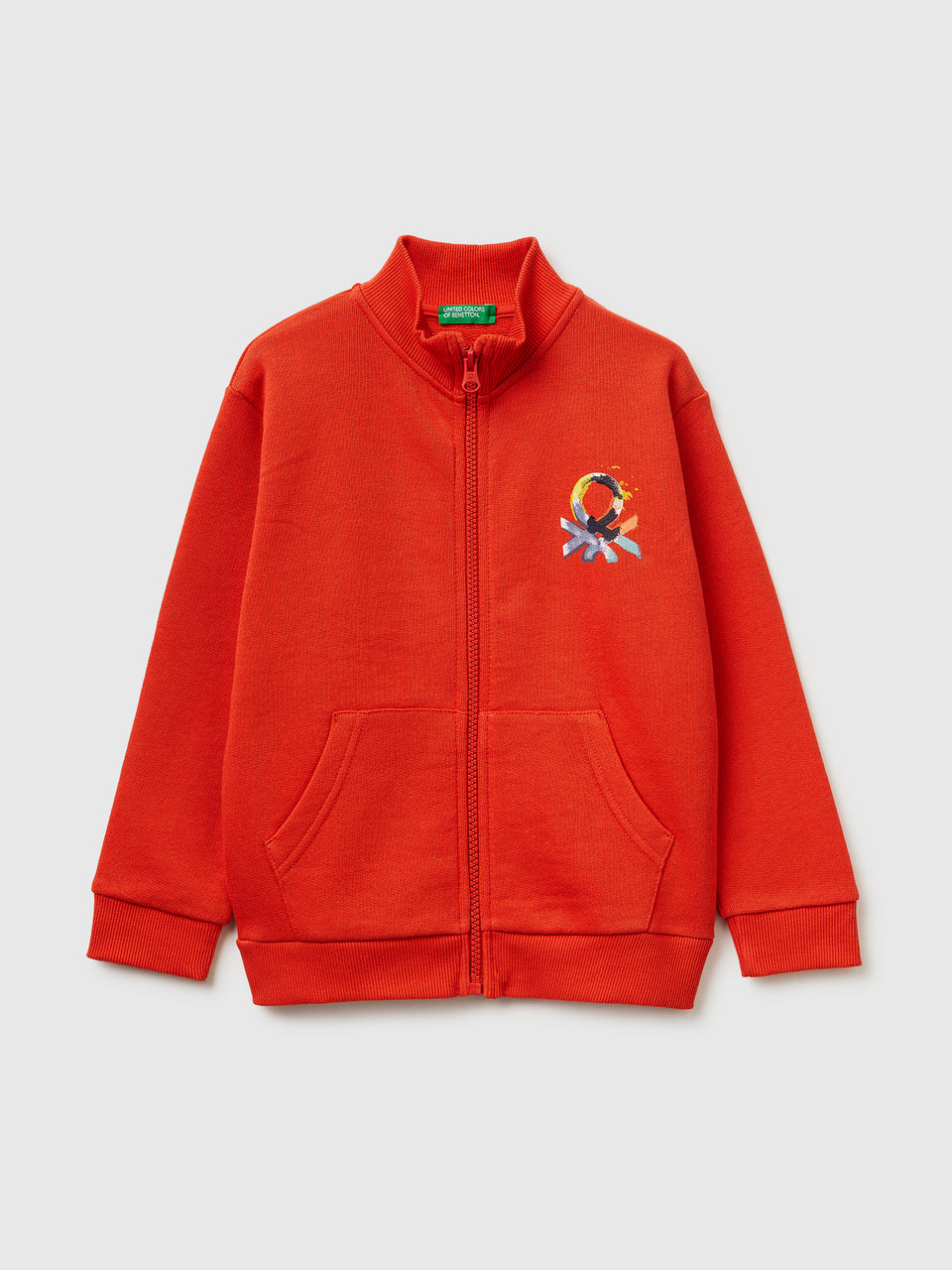 Organic cotton zip-up sweatshirt - ucb_image_FS
