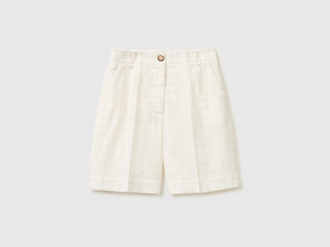 Checked Bemuda shorts - ucb_image_FS