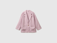 100% linen single-breasted blazer - ucb_image_FS