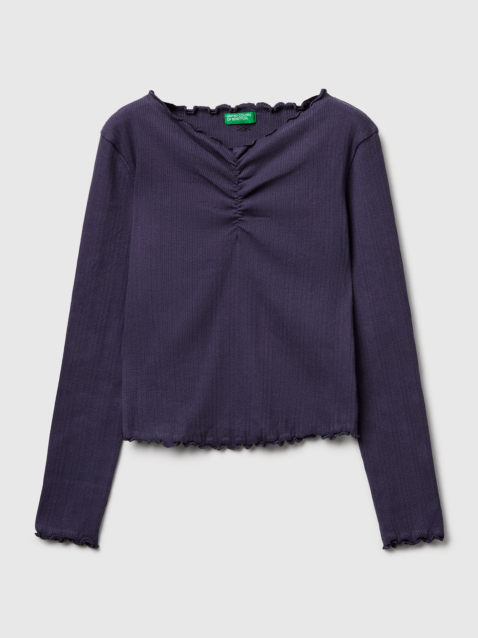 T-shirt com bordas onduladas - ucb_image_FS