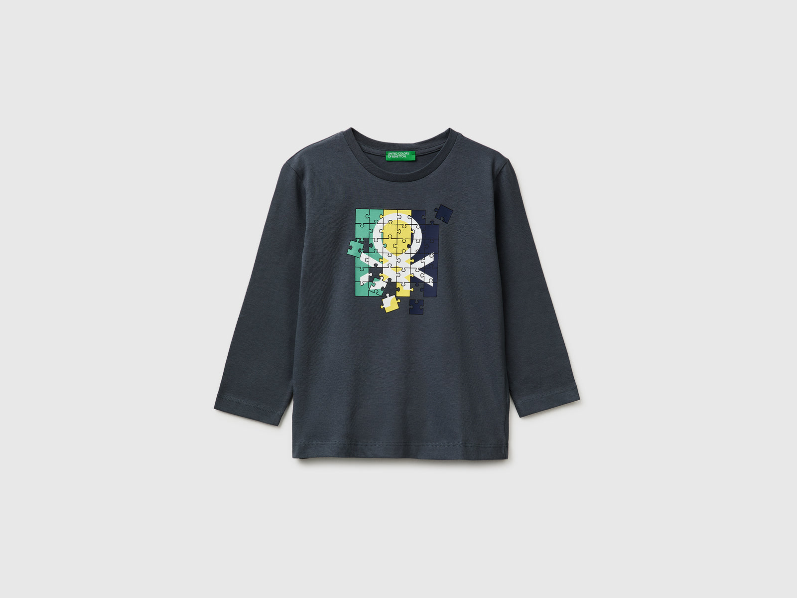 T-shirt in organic cotton with logo print - ucb_image_FS