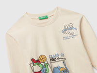 T-shirt de manga comprida com estampa - ucb_image_DS1