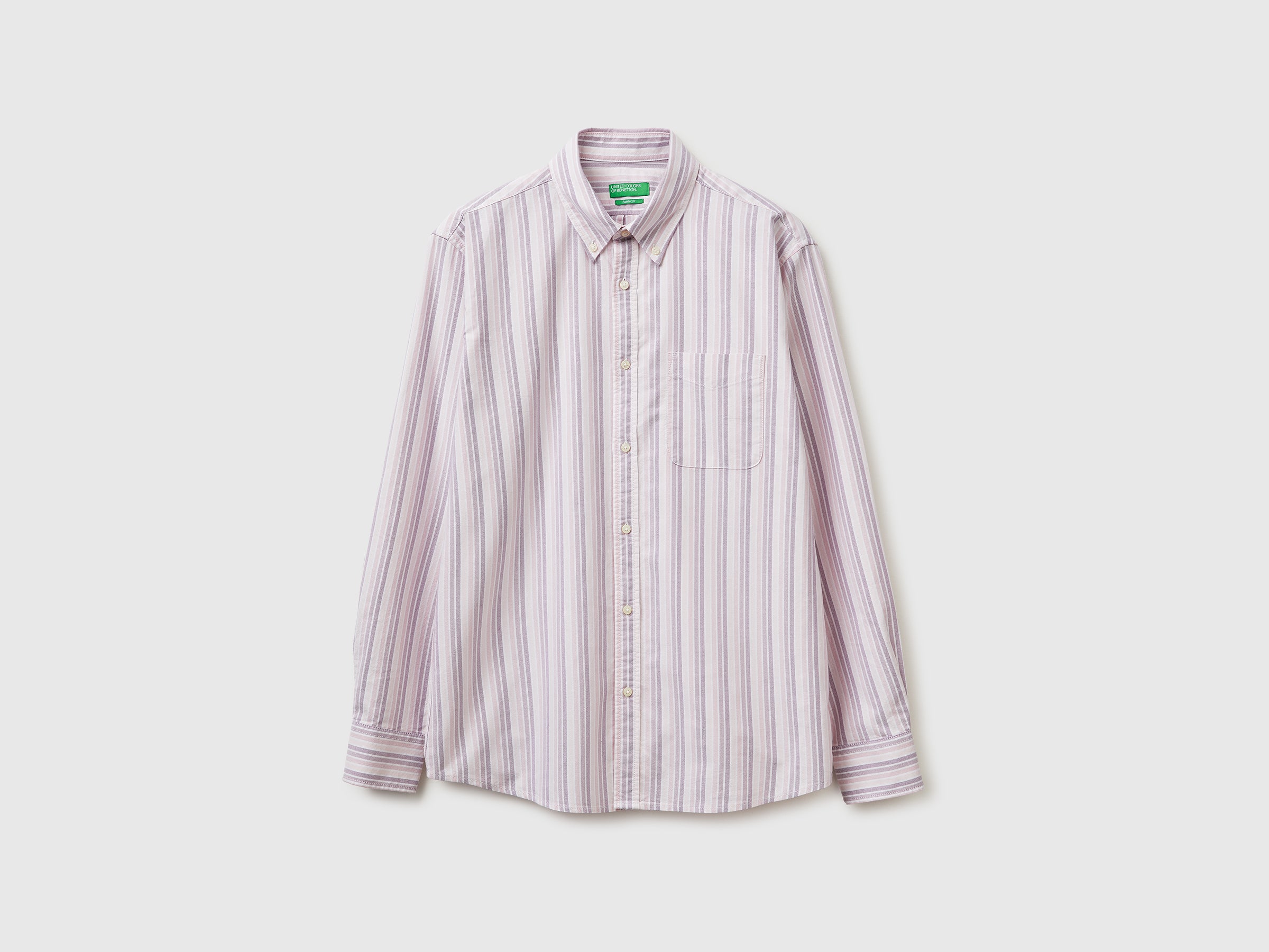 Red striped button-down shirt - ucb_image_FS