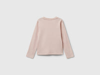 T-shirt com logótipo glitter em algodão - ucb_image_BS