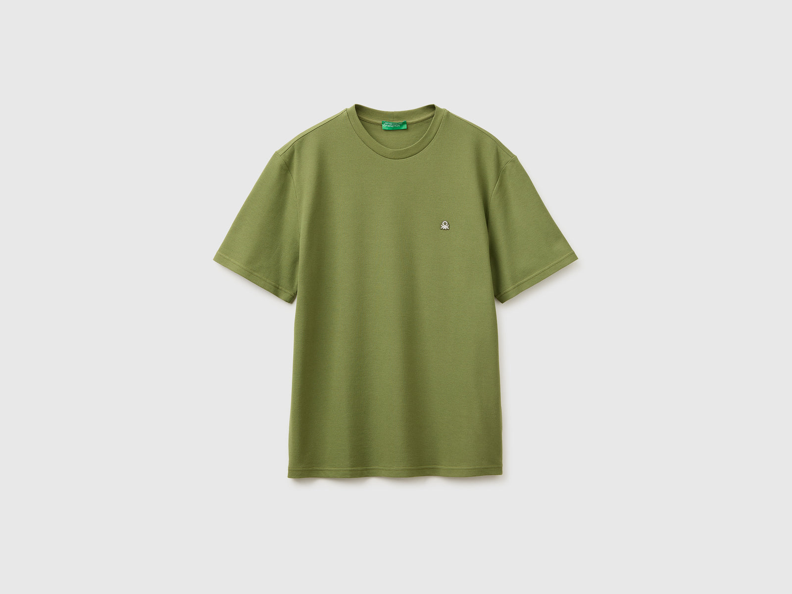 T-shirt em piqué de algodão orgânico - ucb_image_FS