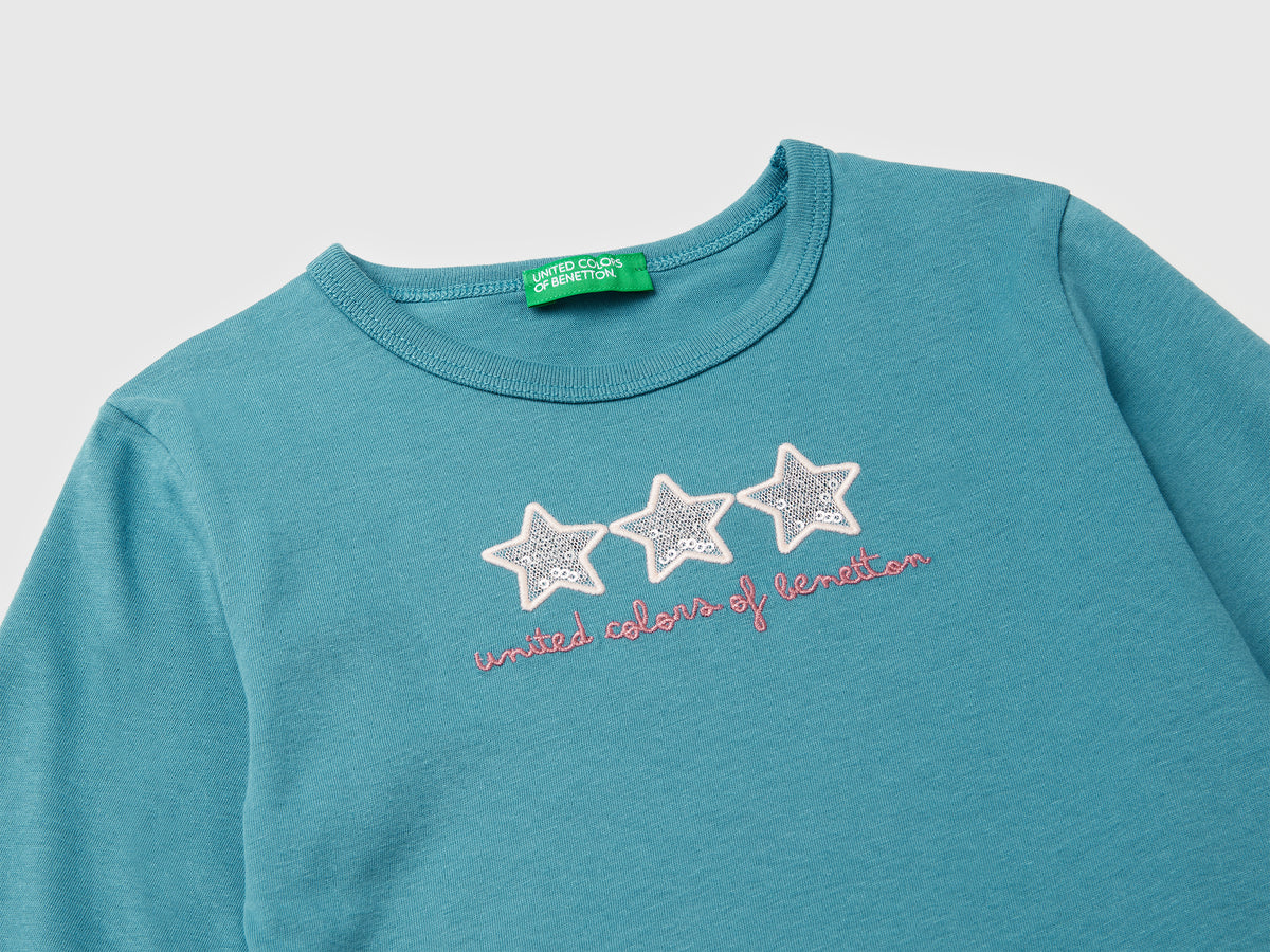 T-shirt com estampa e lantejoulas - ucb_image_DS1