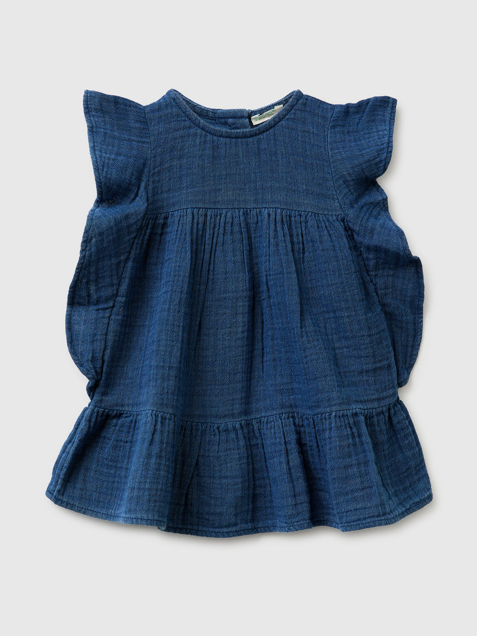 Gauze dress with ruffle - ucb_image_FS