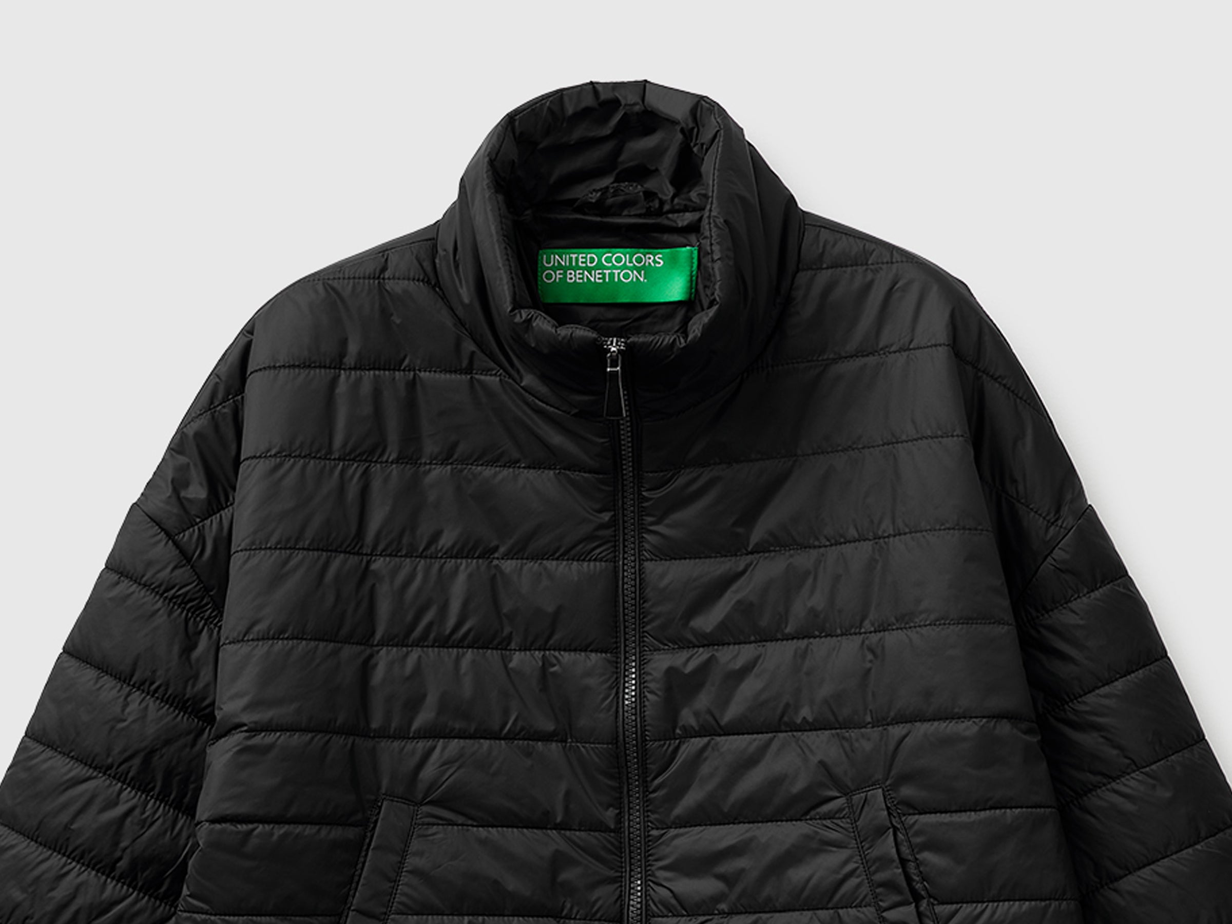 Lightweight padded jacket with 3/4 sleeves - ucb_image_DS1