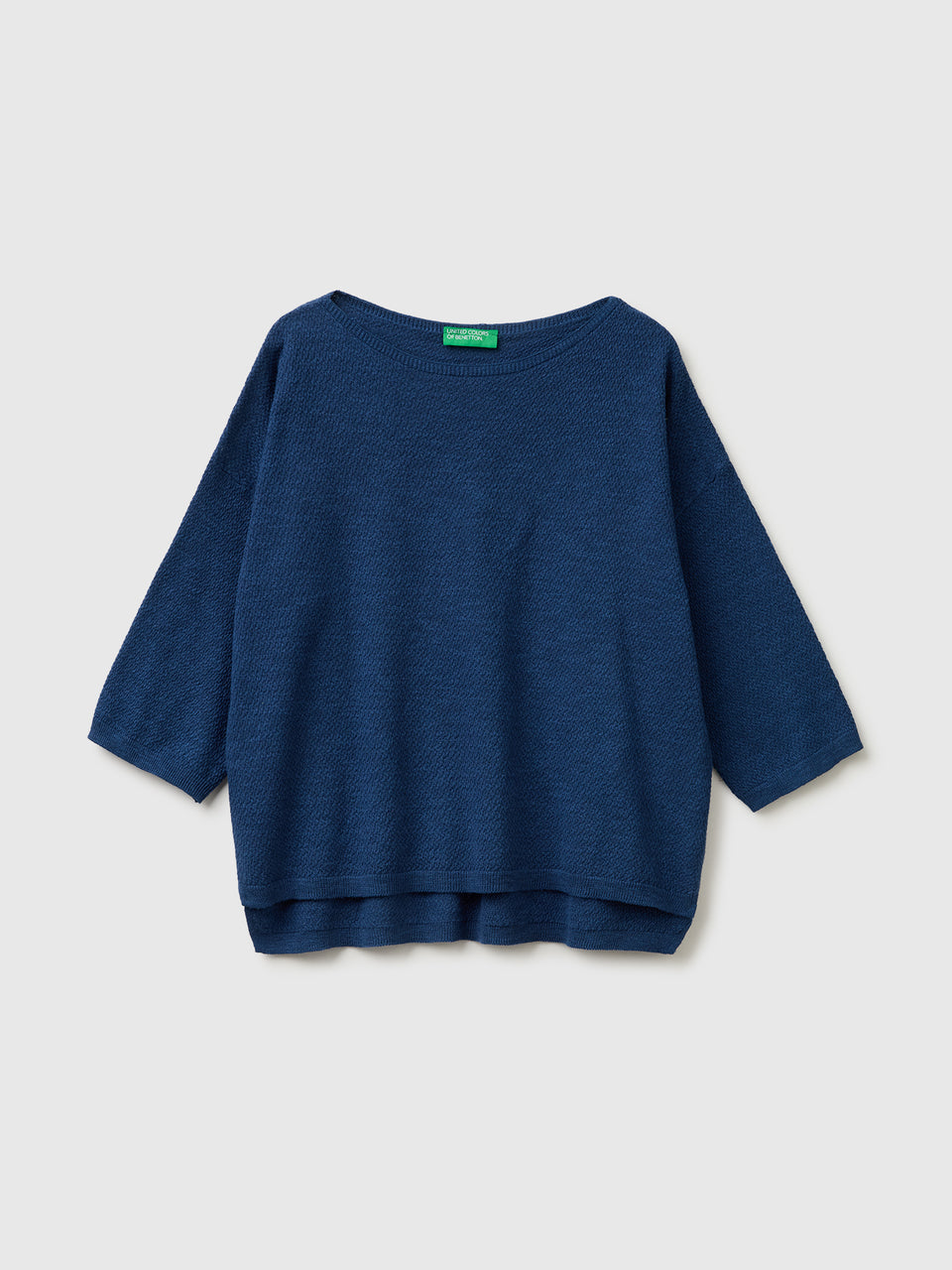 Boxy fit linen blend sweater - ucb_image_FS