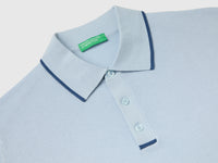 100% cotton knitted polo shirt - ucb_image_DS1