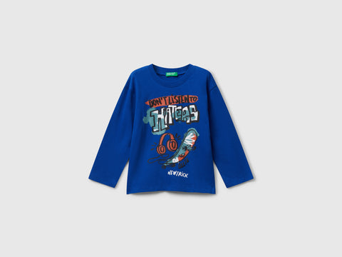 T-shirt de manga comprida com estampa - ucb_image_FS