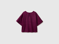 Blusa de gola redonda em linho puro - ucb_image_BS