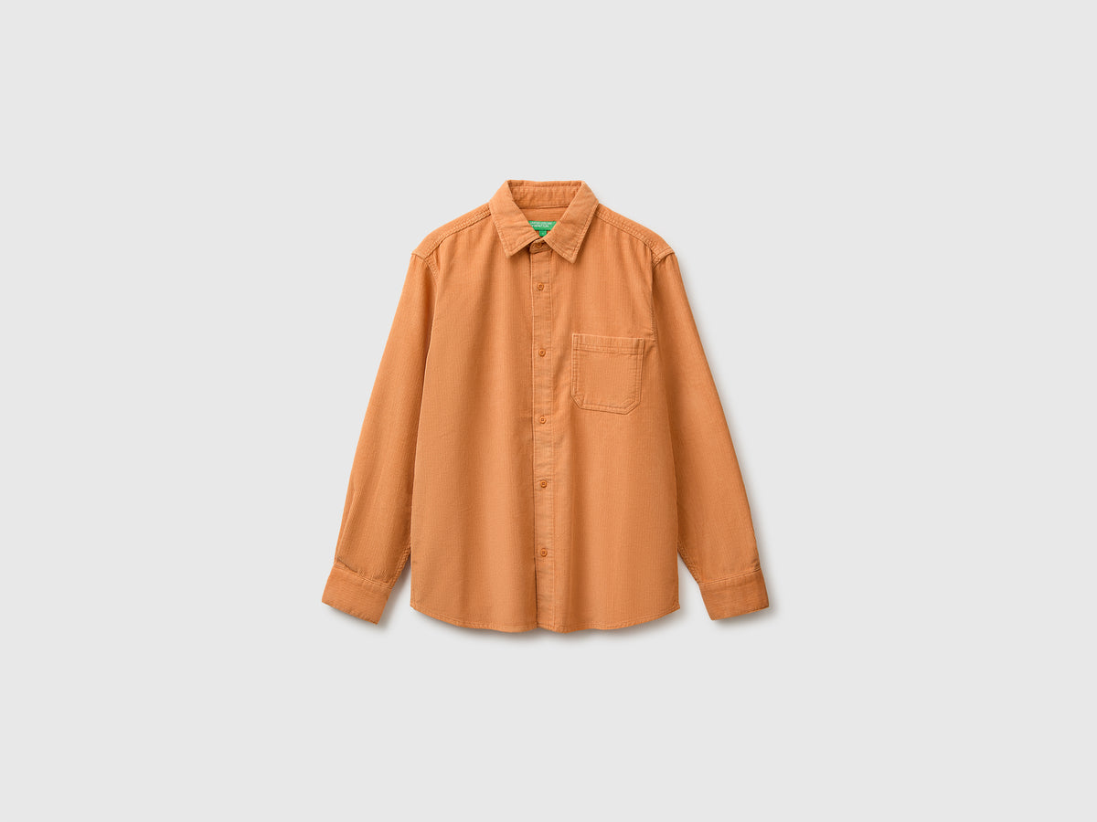 Camisa regular fit em veludo - ucb_image_FS