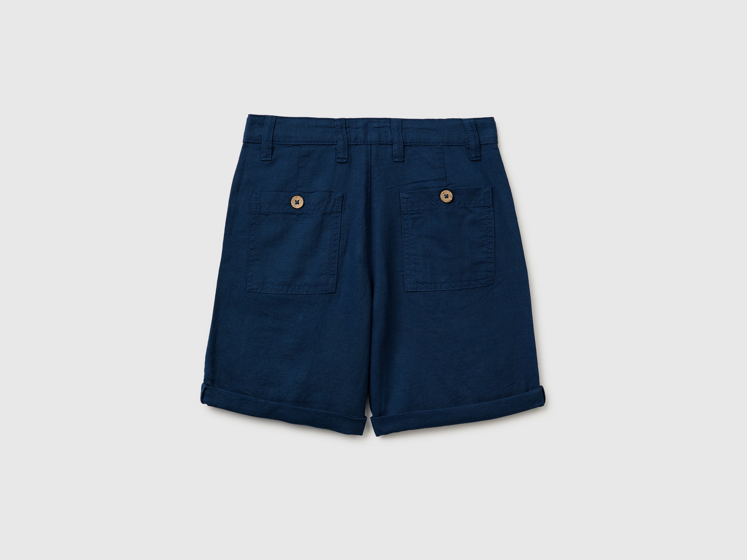 Linen blend shorts - ucb_image_BS
