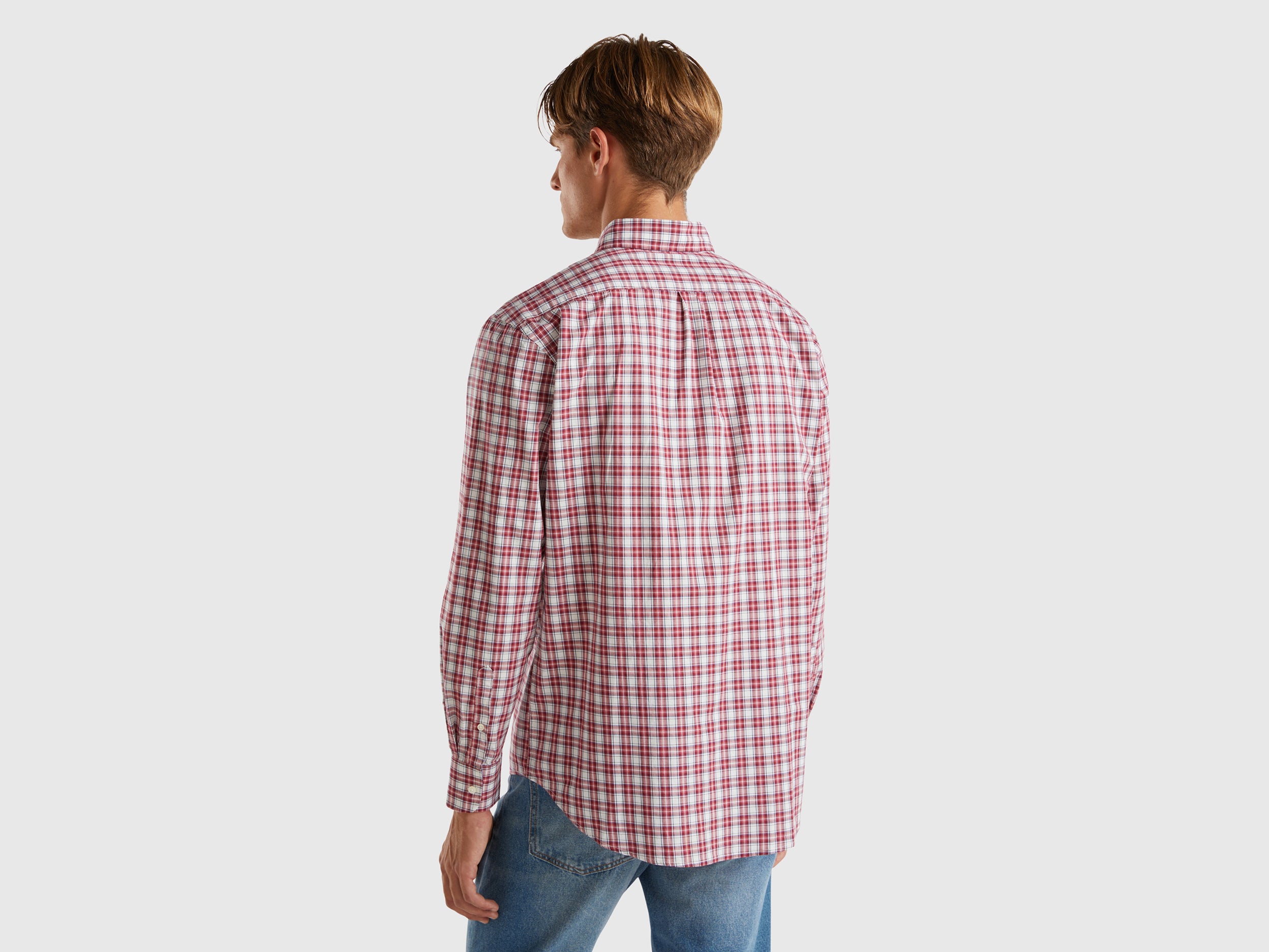 Camisa aos quadrados button down - ucb_image_B