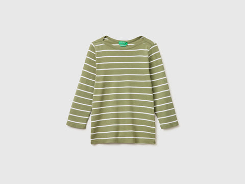 Striped t-shirt with boat neck - ucb_image_FS