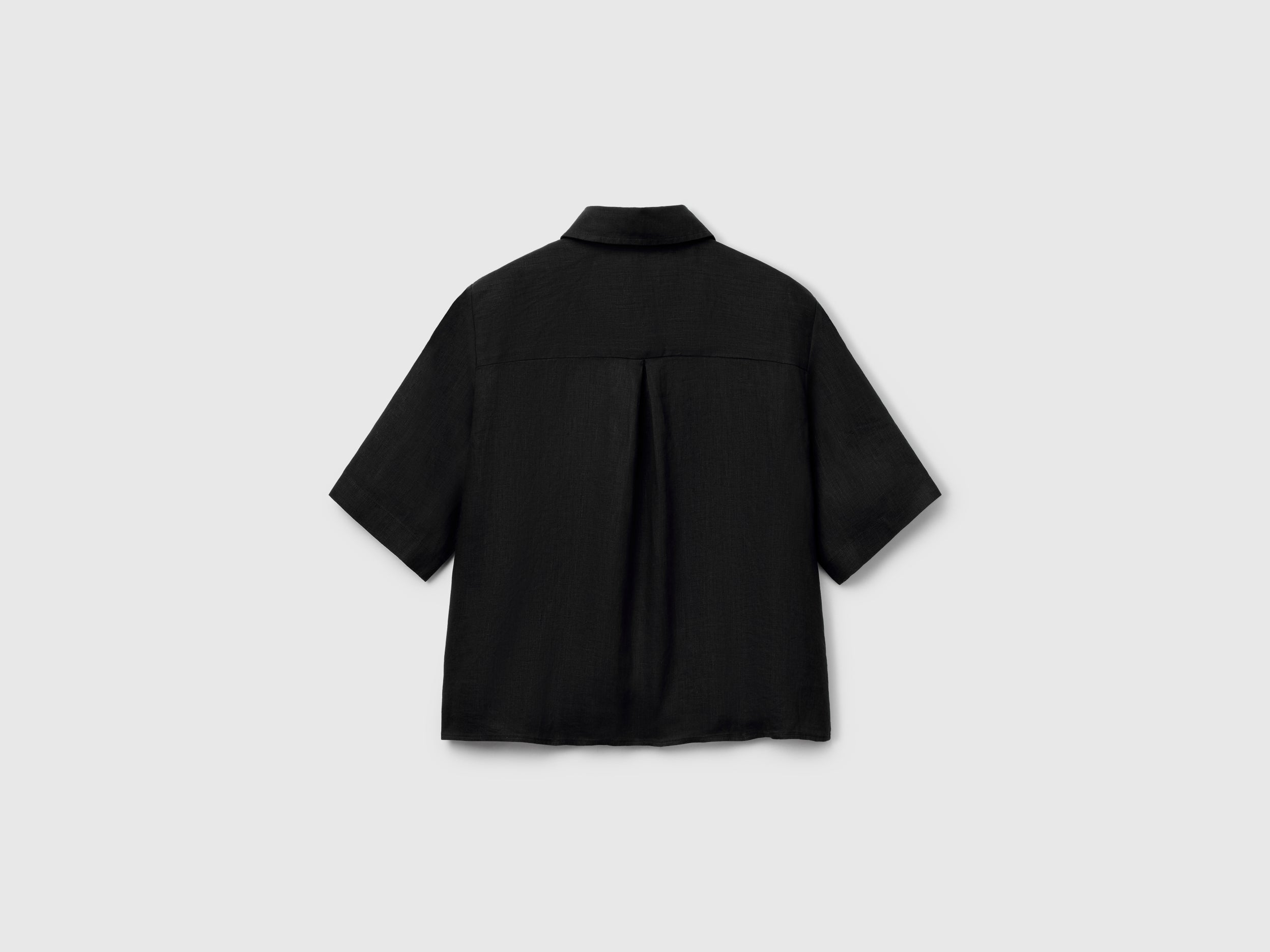 Short shirt in pure linen - ucb_image_BS