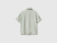 100% linen short-sleeved blouse - ucb_image_BS