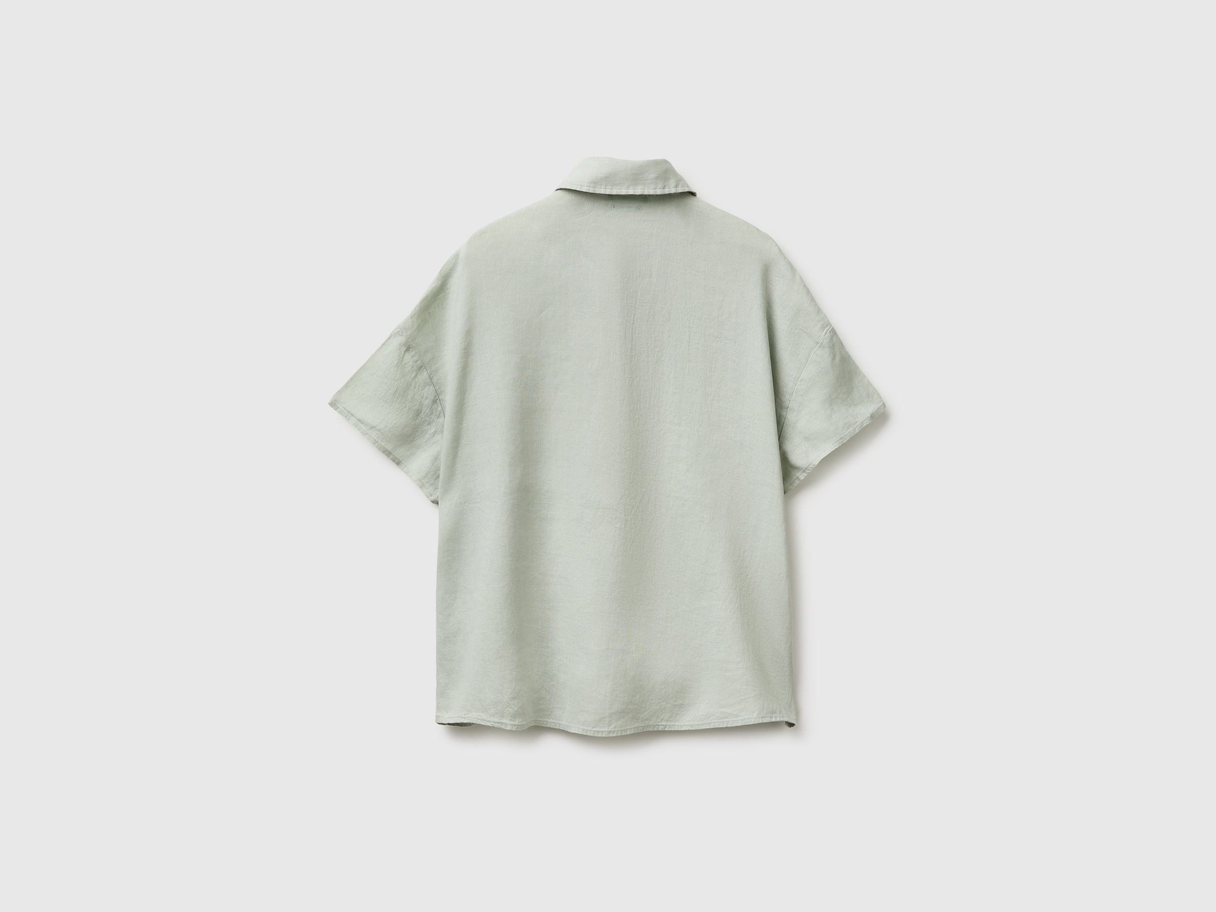 100% linen short-sleeved blouse - ucb_image_BS