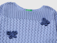 Openwork sweater with butterflies - ucb_image_DS1
