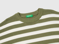Striped sweater in tricot cotton - ucb_image_DS1