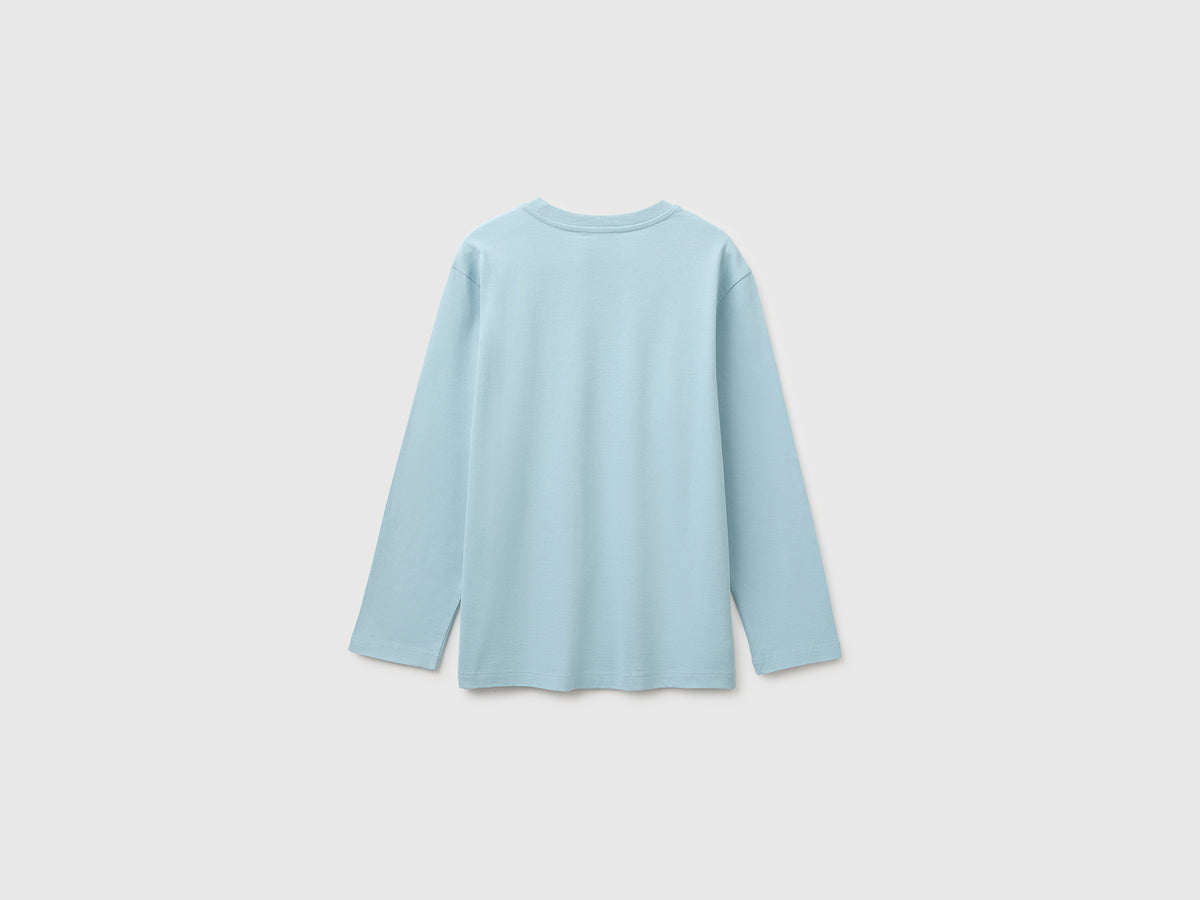 T-shirt com estampa e bordado - ucb_image_BS