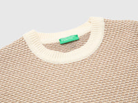 Camisola jacquard em mistura de lã e algodão - ucb_image_DS1