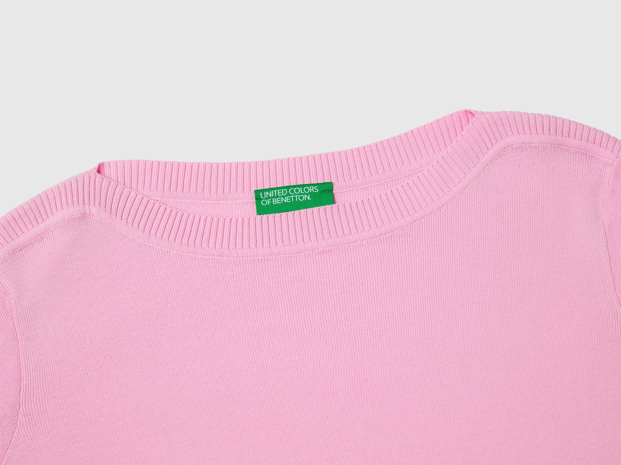 Pink sweater with boat neck - ucb_image_DS1