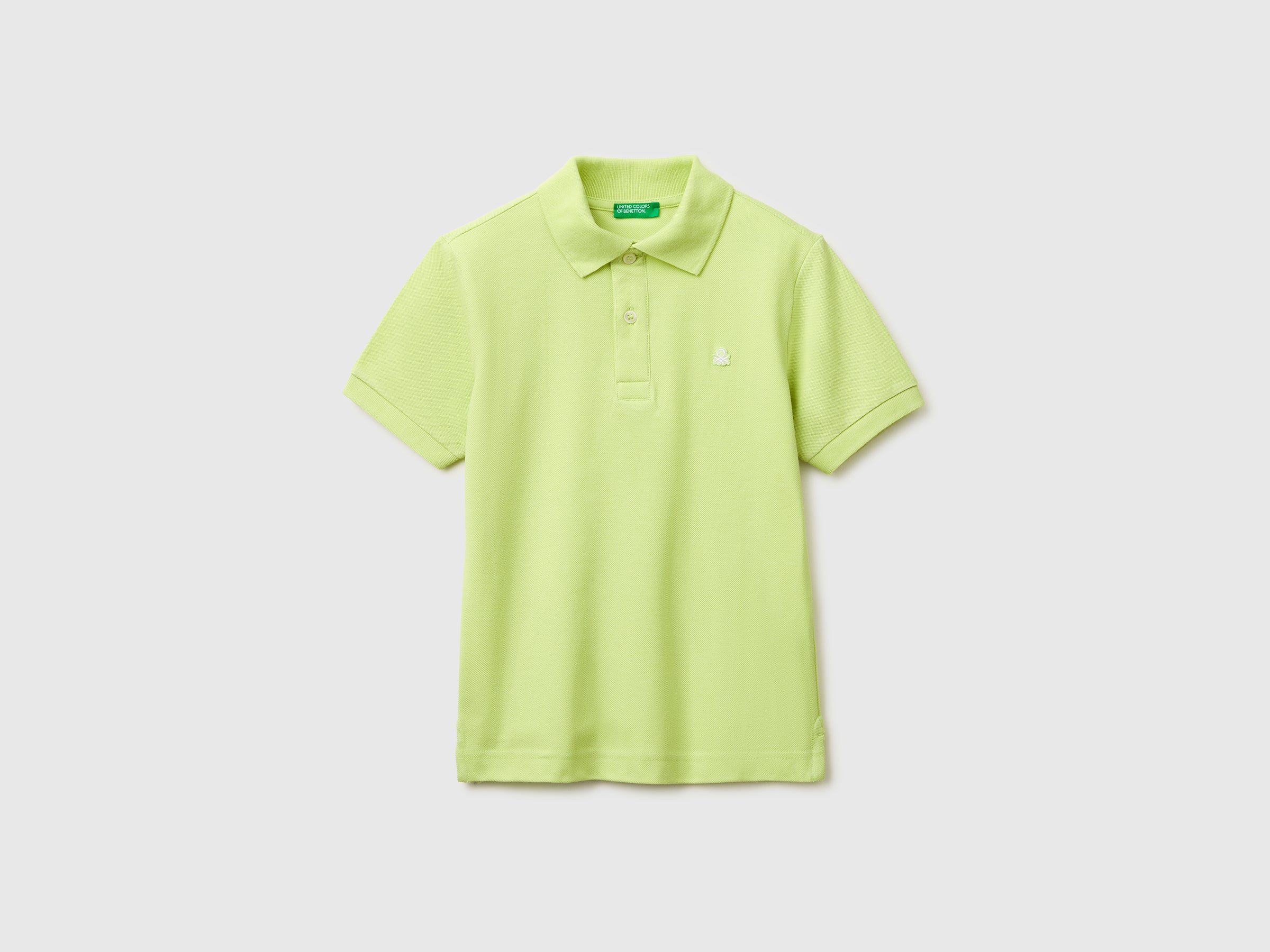 Slim fit polo in pure cotton - ucb_image_FS