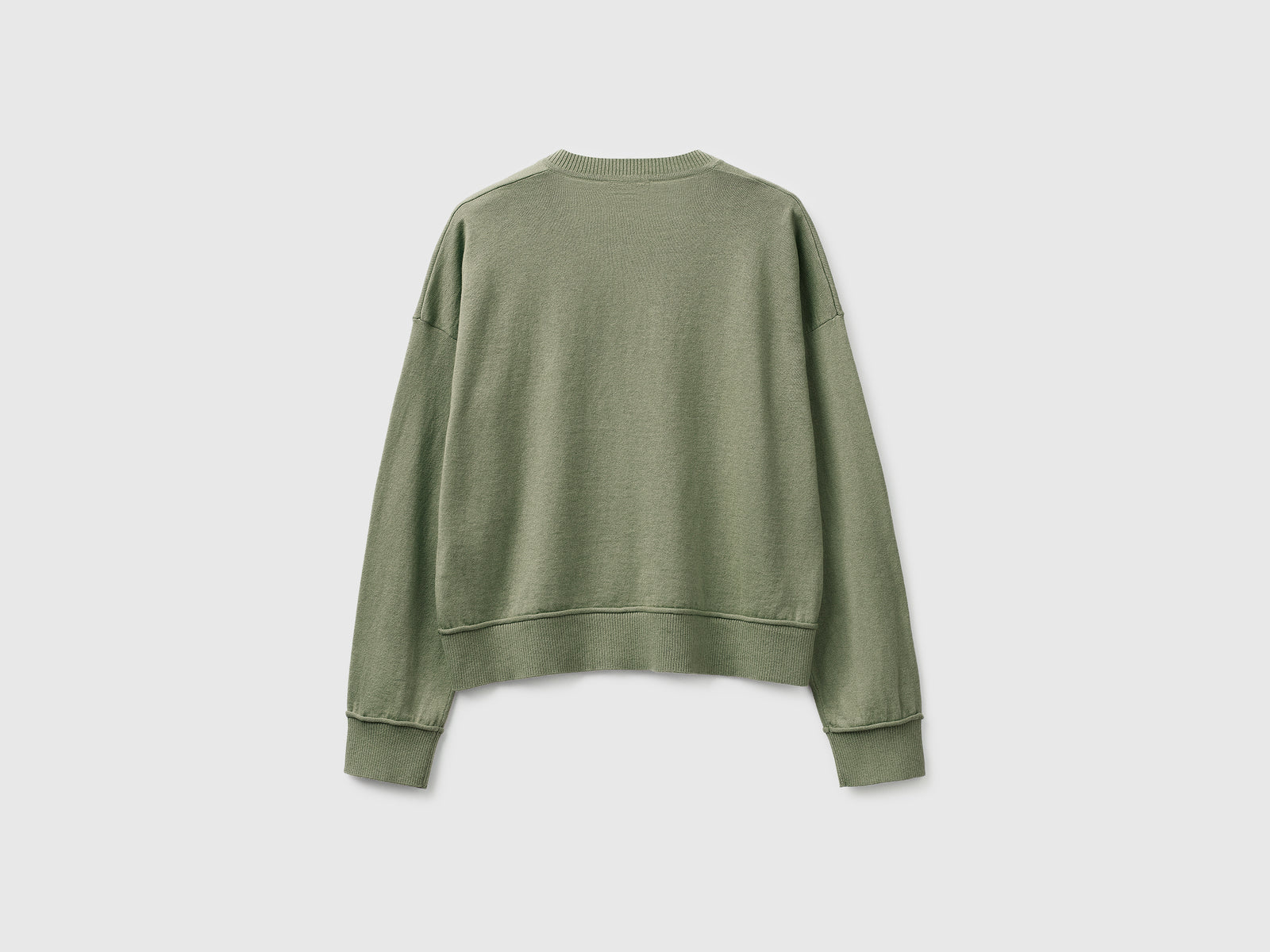 V-neck sweater in cotton and wool - ucb_image_BS