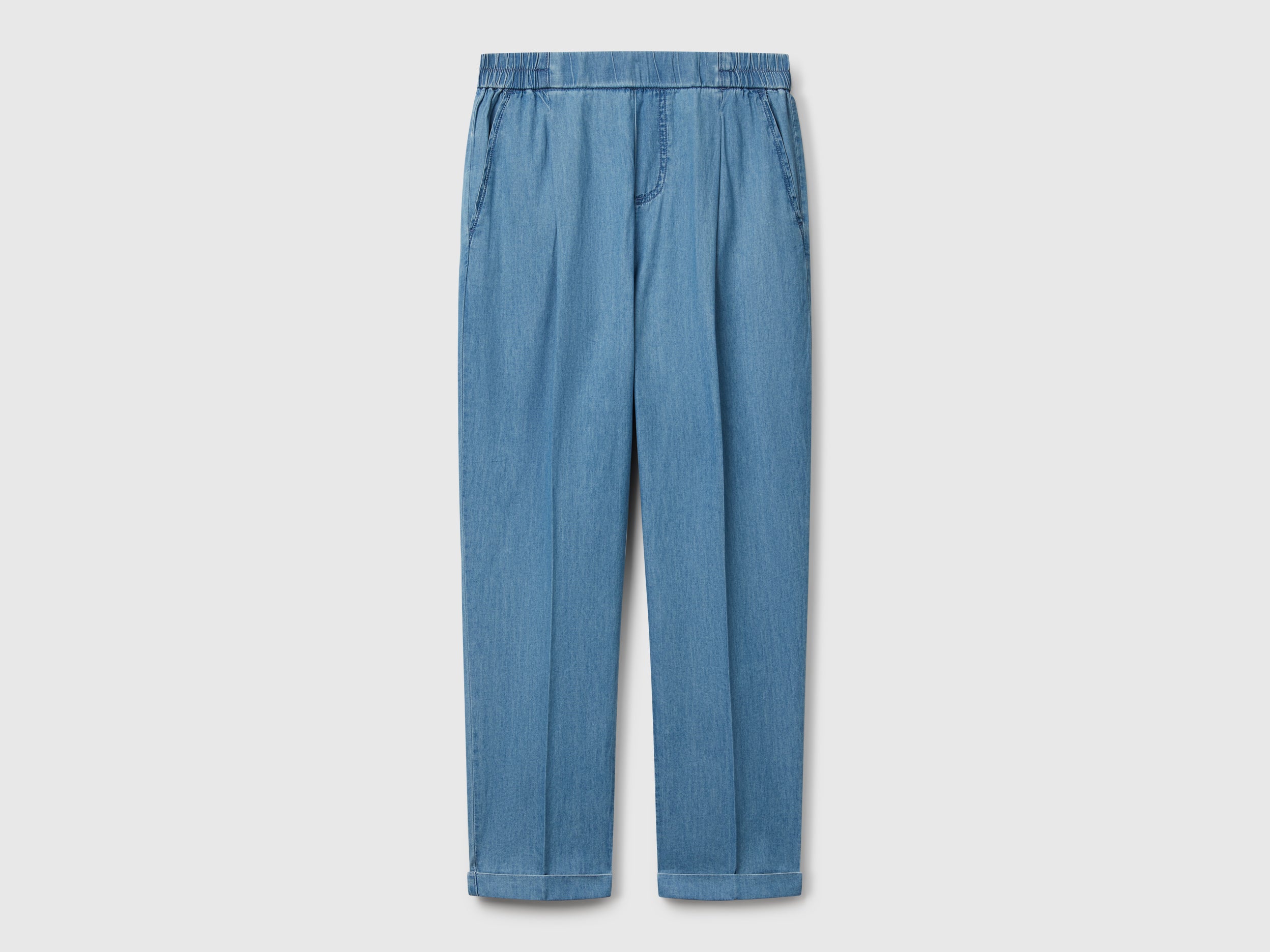 Chambray chinos with elastic - ucb_image_FS
