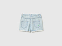 Denim shorts with little flowers - ucb_image_BS