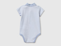 Polo onesie in stretch cotton - ucb_image_BS