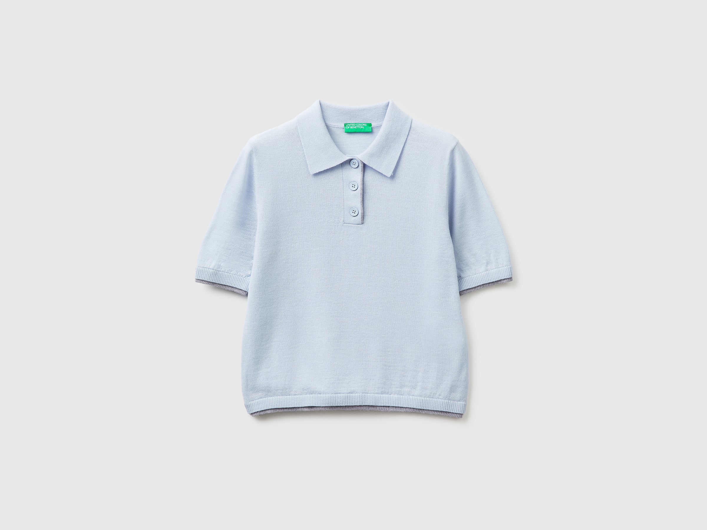100% Merino wool polo shirt - ucb_image_FS