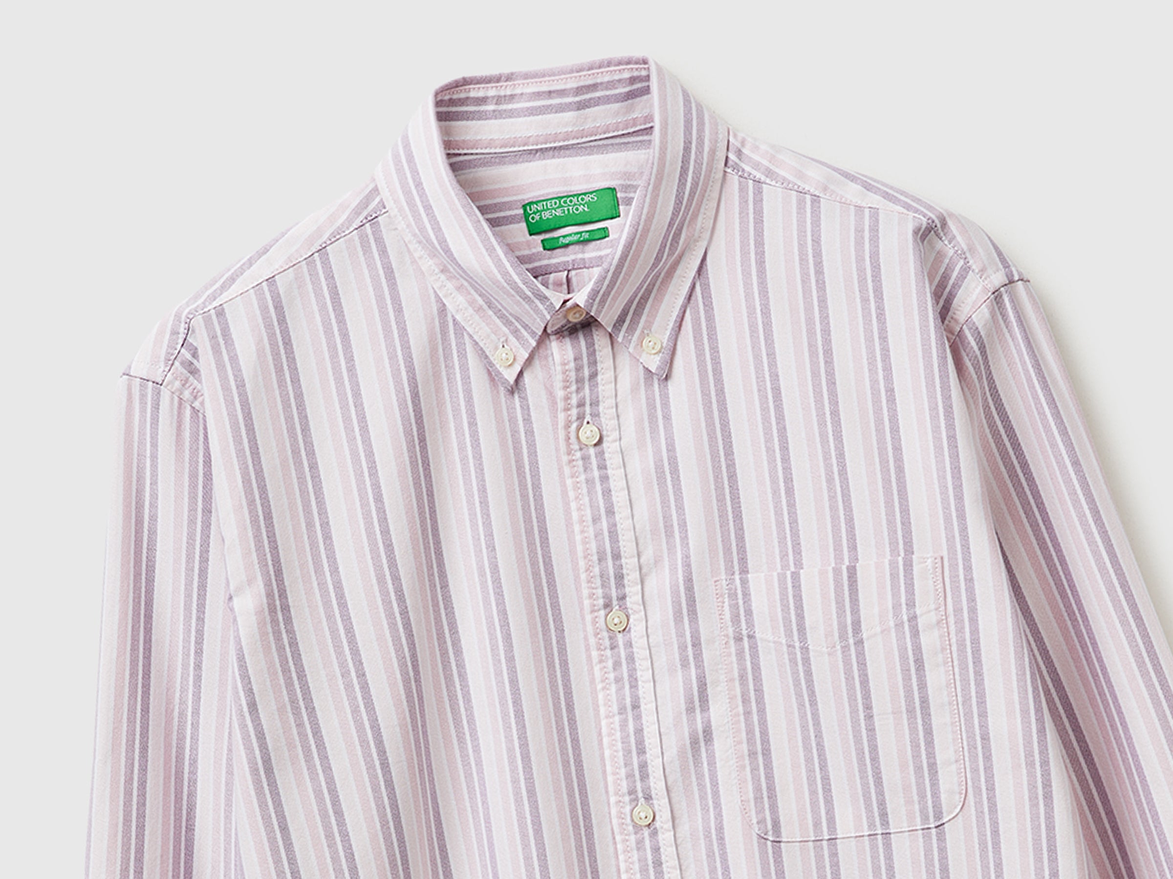 Red striped button-down shirt - ucb_image_DS1