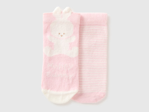 Set of socks with stripes and bunny - ucb_image_FS