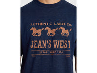 T-shirt com estampa Jean's West 100% algodão - ucb_image_FY
